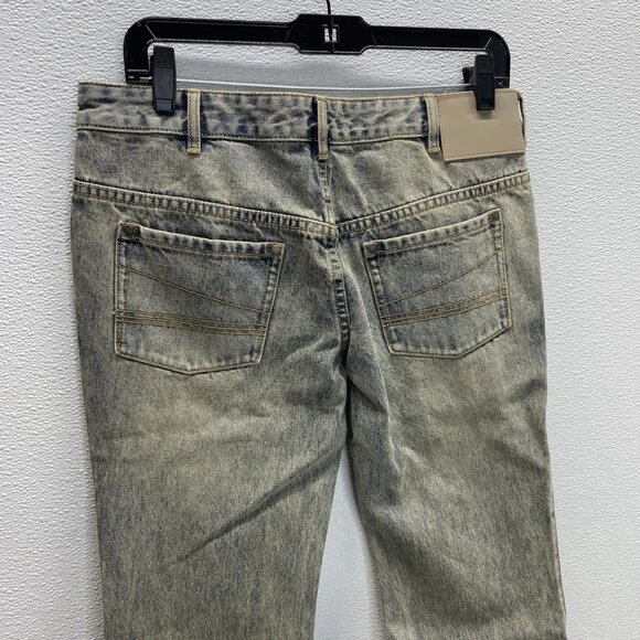 Entire Studios Unisex Slim-Flared Cotton Jeans Size S Surface Wave - Picture 2 of 9